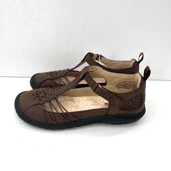 JBU by Jambu Sahara Women’s Mary Jane flats in brown. - Picture 1 of 8